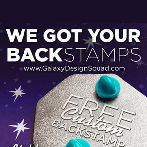teal backstamps