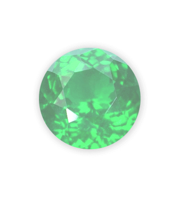 light green gemstone