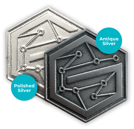 pin-silver-metals pin silver metals