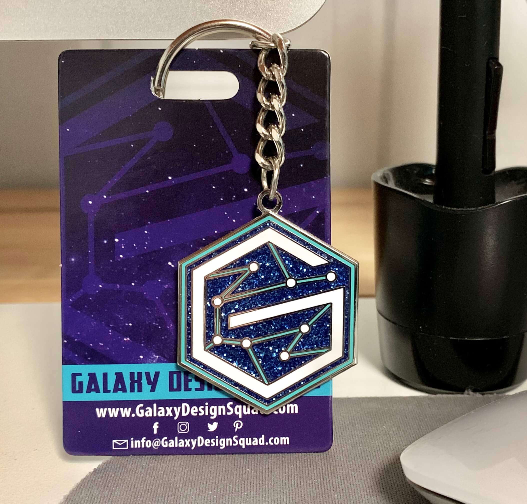 Galaxy keychain