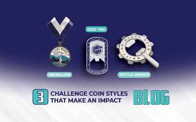 challenge coins styles that make an impact - dog tag, medallion, bottle opener