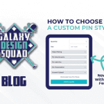 how to choose a custom pin style - new form with endless features