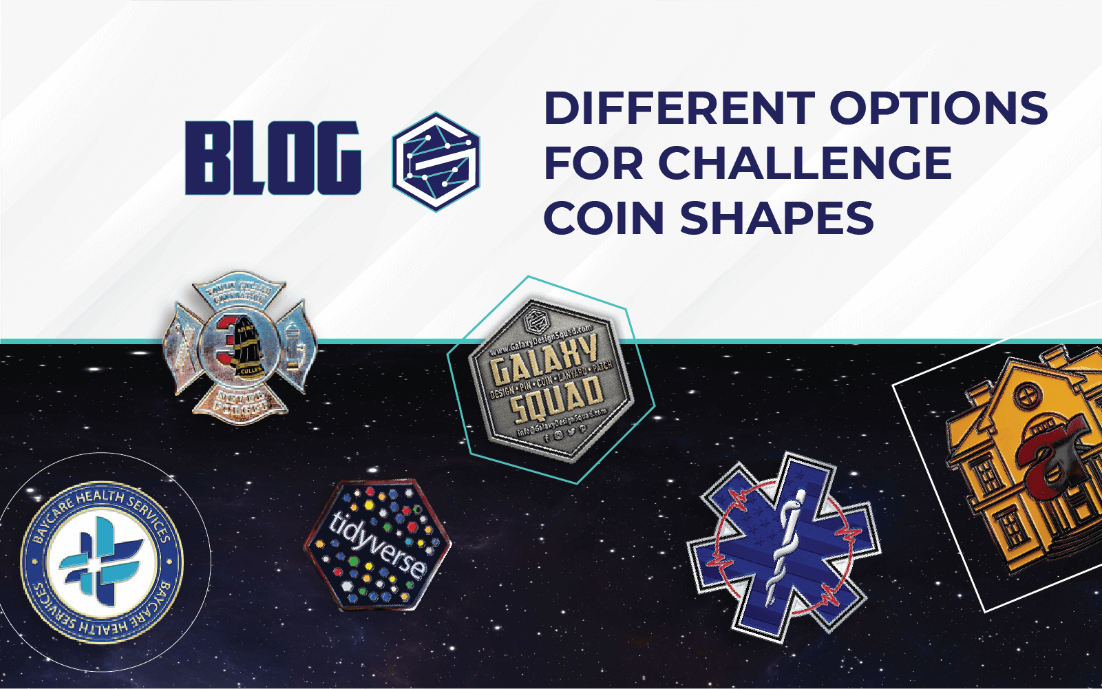 Different Options for Challenge Coin Shapes - Galaxy Design Squad - Blog