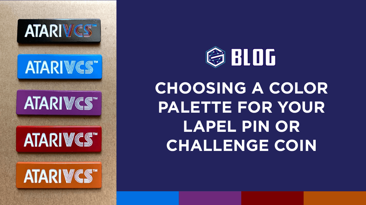 Choosing A Color Palette for Your Lapel Pin or Challenge Coin
