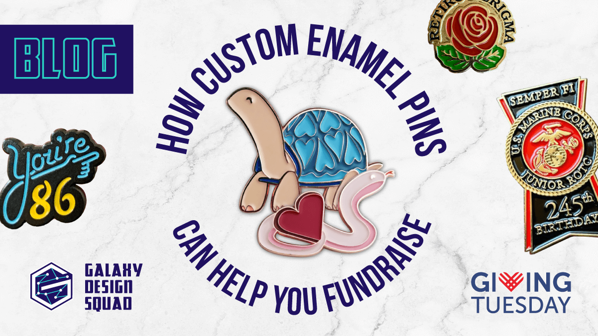 GDS - How Custom Enamel Pins Can Help You Fundraise this GivingTuesday
