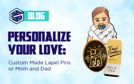 Personalize Your Love: Custom Made Lapel Pins for Mom and Dad