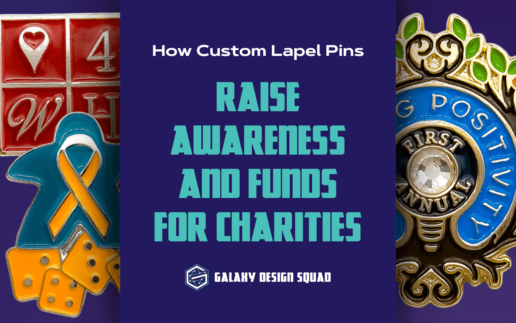 How Custom Lapel Pins Raise Awareness and Funds for Charities